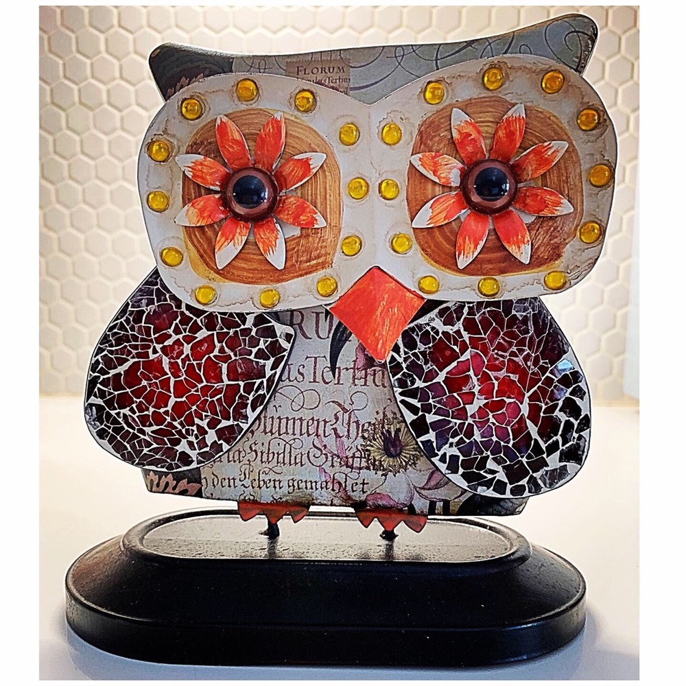 Owl Table Decor